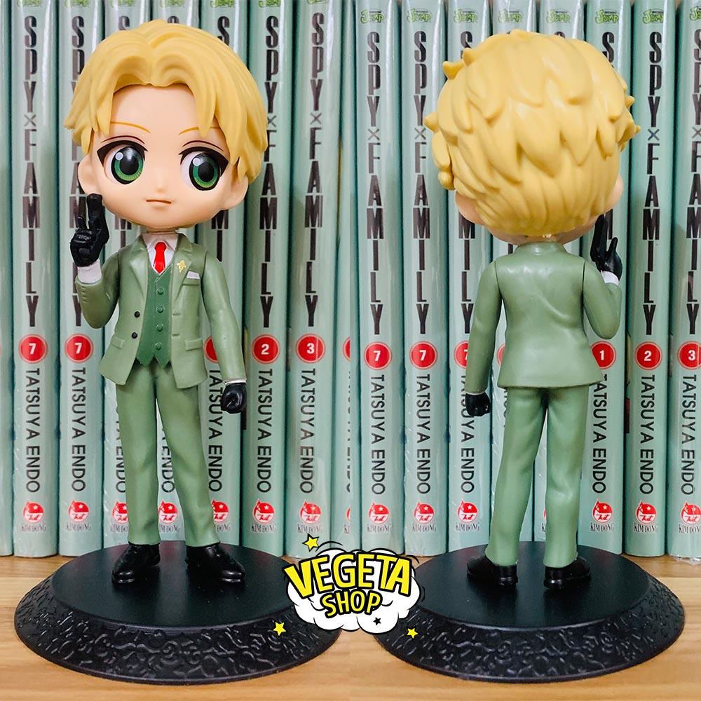 Mô hình Spy X Family Gia đình điệp viên - Mô hình Anya - Q Posket - Anya Forger Loid Forger Yor Briar - Cao 14~15cm