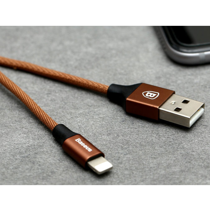 Cáp sạc Lightning Baseus Yiven