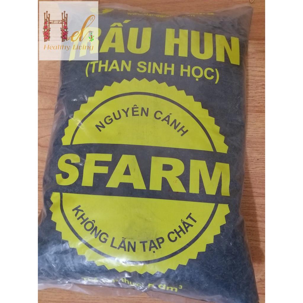 Trấu Hun Nguyên Cánh Làm Giá Thể Sạch Trồng Rau Sạch , Hoa Hồng... Bằng Đất Sạch, Xơ Dừa, Trấu Hun Và Phân Bón Hữu Cơ