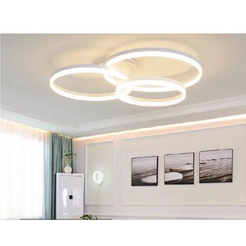 Đèn LED Ốp Trần MN345, Đèn Led Trang Trí Phòng Khách, Đèn ốp trần phòng ngủ - 3 Chế Độ Sáng