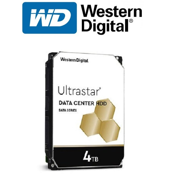 Ổ cứng HDD Western Digital Ultrastar 4TB 3.5 inch Sata 3 - Hàng Nhập Khẩu