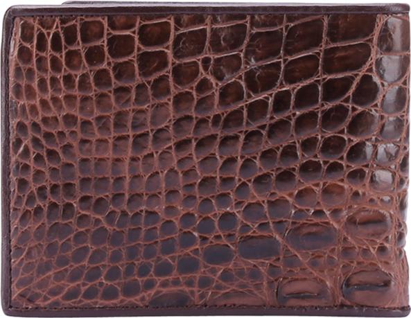 Bộ Ví & Thắt Lưng Nam Da Cá Sấu Huy Hoàng HT2240-HT4202 (23 x 11,5 cm) - Nâu Đất