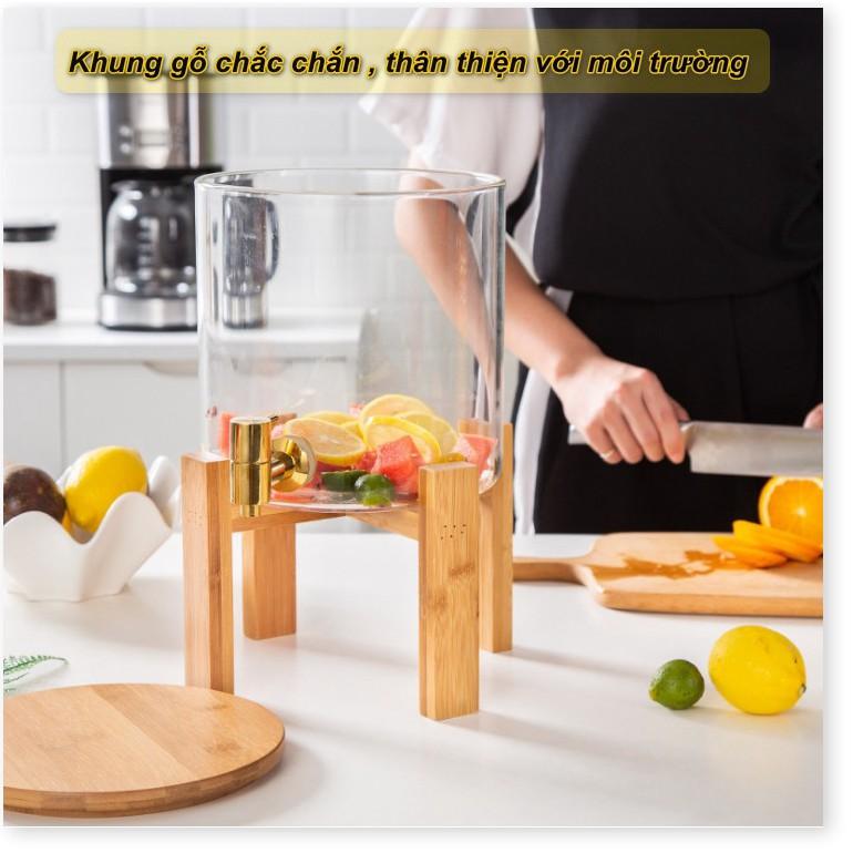 Bình thủy tinh chịu nhiệt 8L ️ ️