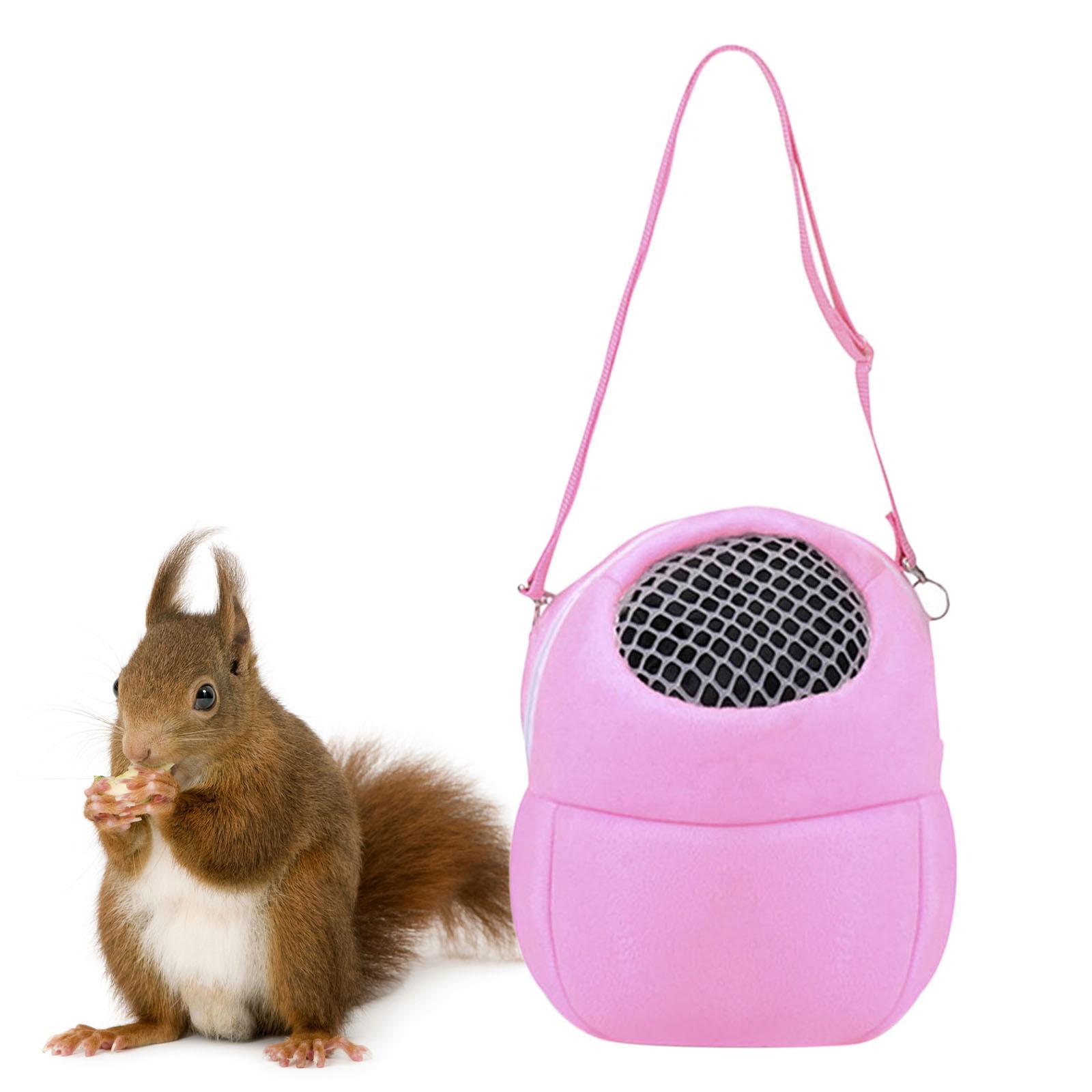 Pet Small Animal Carrier Bag Travel Warm Cage Hamster Pouch