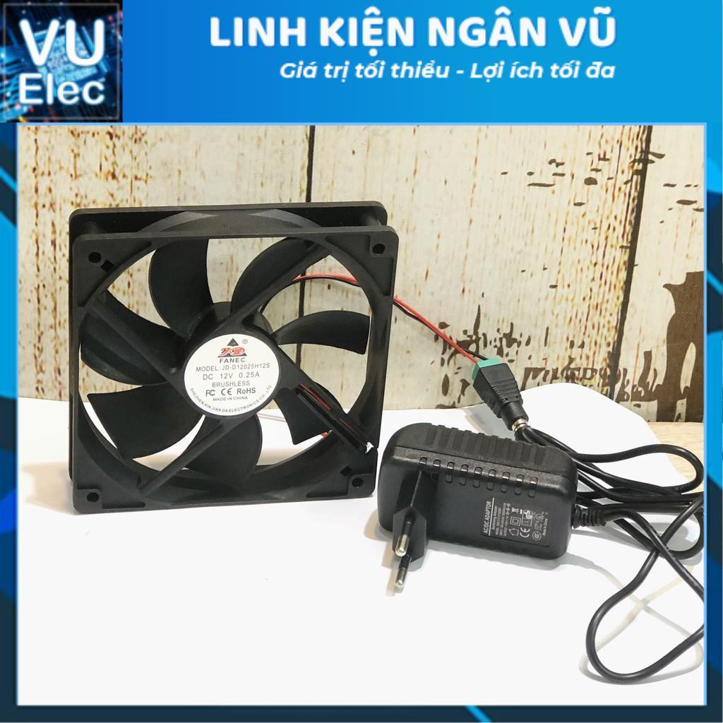 Bộ Quạt Tản Nhiệt Hút Khói Hàn 12V Quạt Tản Nhiệt, Quạt Máy 12V Cho Máy Tính, Thú Cưng, Bể Cá