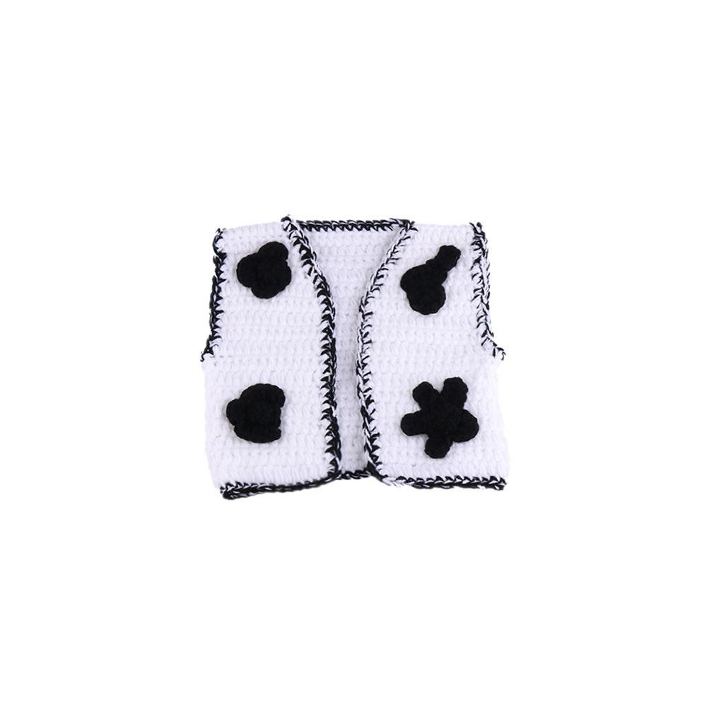 Bé Sơ Sinh Đạo Cụ Chụp Ảnh Cao Bồi Bộ Dệt Kim Móc Handmade Mũ Trẻ Sơ Sinh Trang Phục Hóa Trang Phù Hợp Với Bé Trai Thân Gỗ Trẻ Em Quần Áo