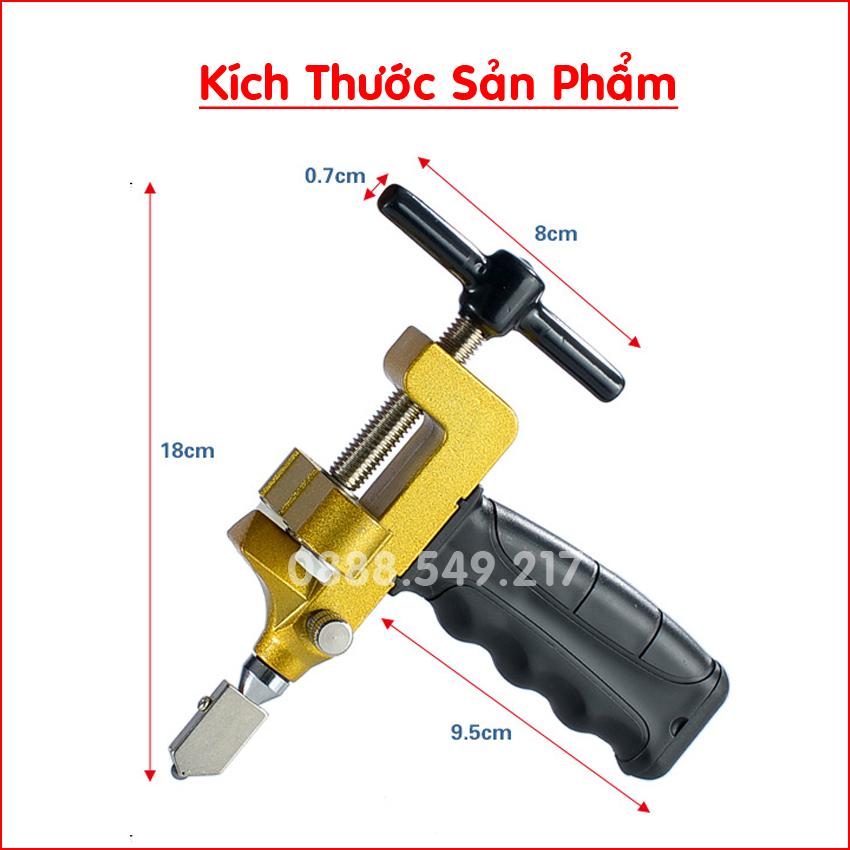 ̂̃ ́ Bộ Dao Cắt Gạch Men, Kính, Gương Kèm Tay Tách Gạch Kính Cao Cấp Đầy Đủ - 2 Dao Cắt Kiếng