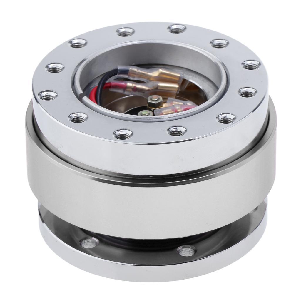 Racing Steering Wheel Quick Release Hub Adapter Snap Off Kit