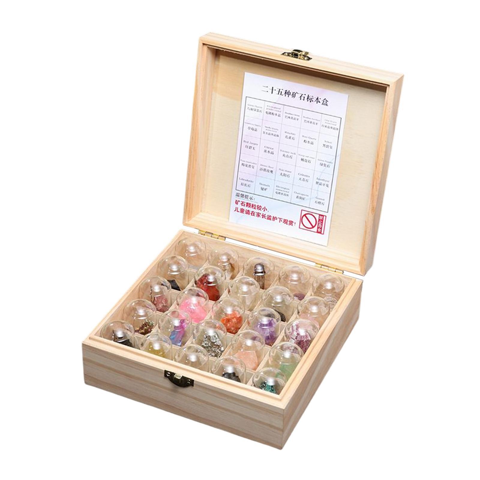 Novelty Rock and Mineral Collection for Adults Boys Birthday Gift