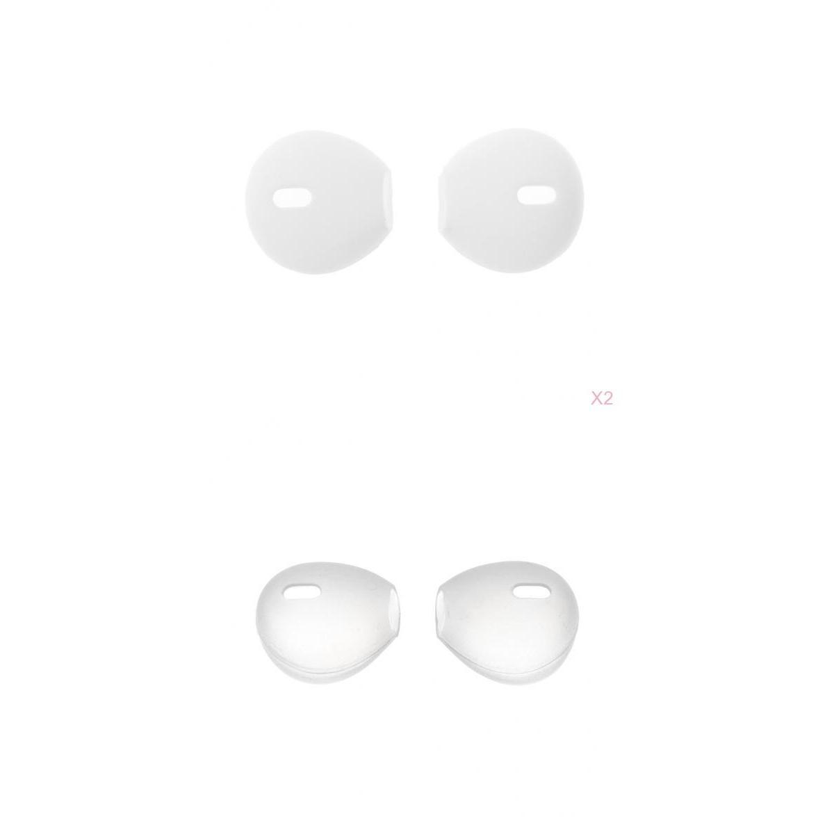 3 Pair Silicone Earbuds  Caps Compatible for  White