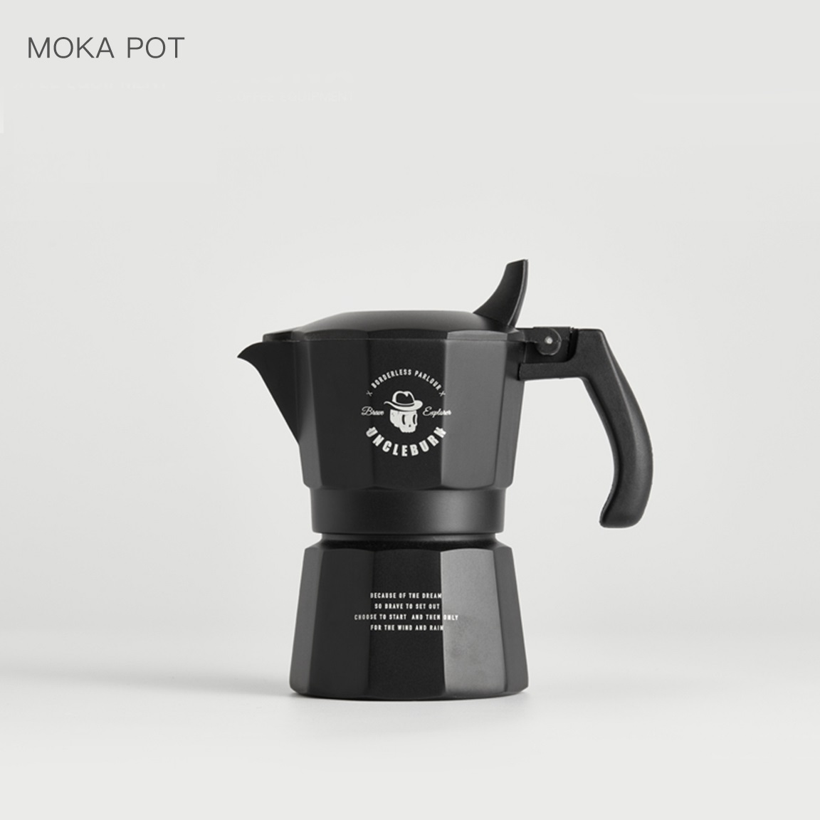 Bộ combo pha cà phê moka dã ngoại phượt có thùng CAFE DE KONA