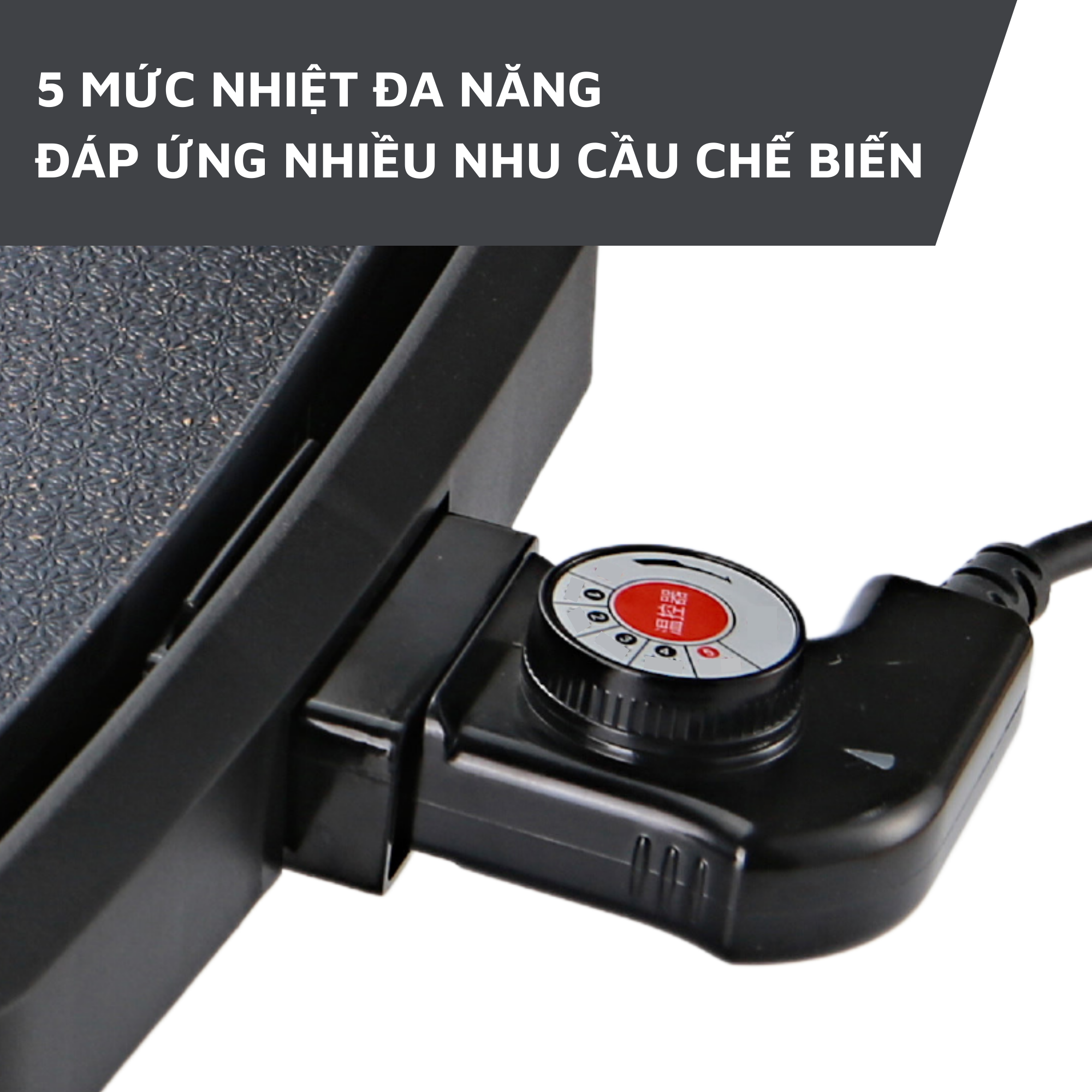 Bếp nướng điện không khói LEBENLANG LBDD5656, công suất 1800W, khay tháo rời tiện nghi vệ sinh - hàng chính hãng