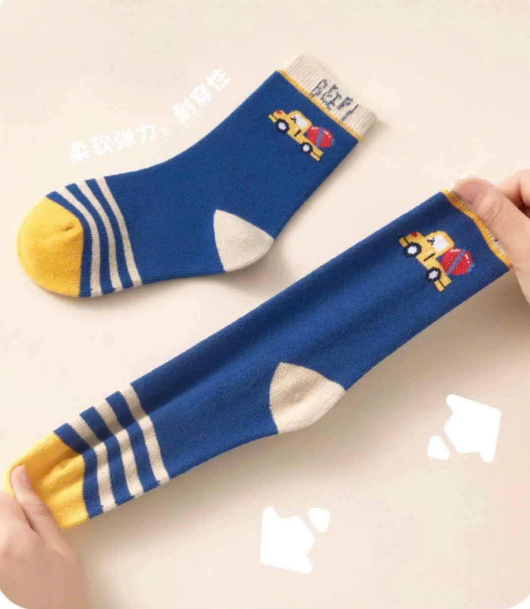 SET 5 ĐÔI TẤT VỚ XANH 02 DỄ THƯƠNG TỪ 1-12 TUỔI DÀNH CHO BÉ TRAI BÉ GÁI