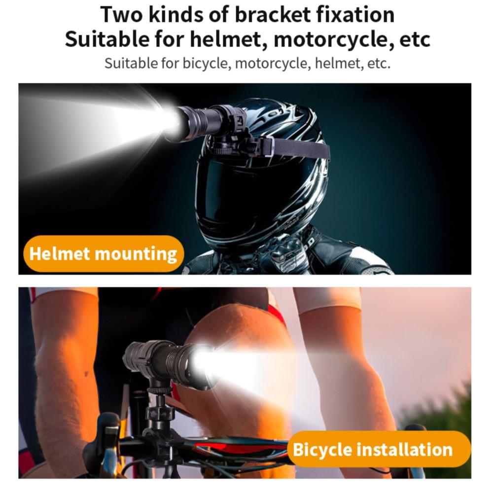 Camera hành động không gắn bóng không thấm nước ngoài trời DV 4K với LED Hỗ trợ Light Night Vision Lighting Cycling MC66B