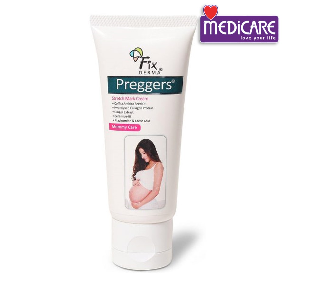 0132570 Fix Derma Preggers dưỡng ẩm ngừa rạn da tuýp 60g