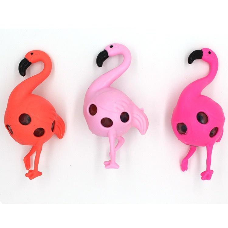 Squishy Hình Con Hồng Hạc Thiên Nga bóp ra hạt nở giải trí mềm mịn siêu đàn hồi giải tỏa căng thẳng