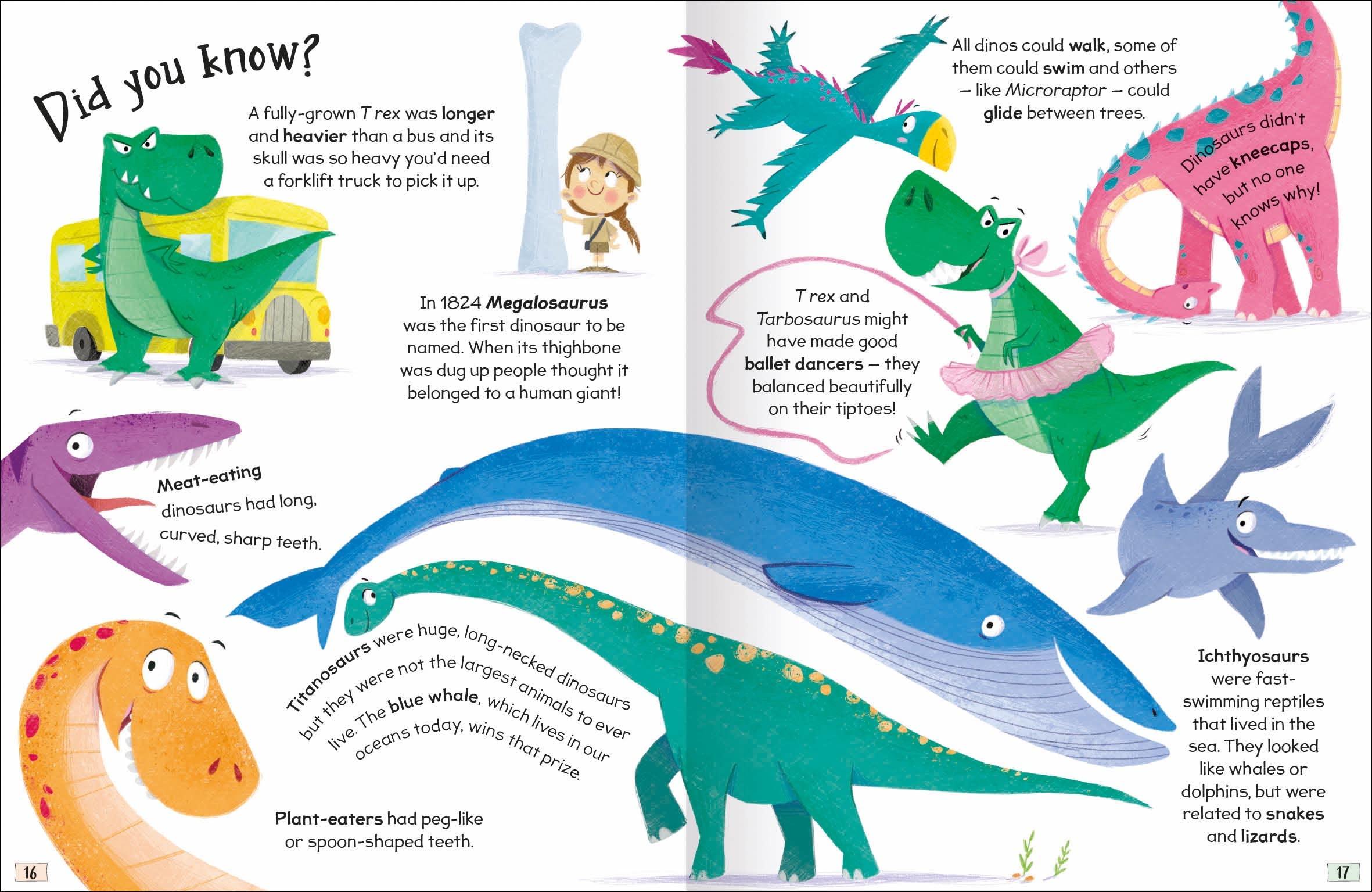 Sách ngoại văn: Dinosaurs And Prehistoric Life - Curious Questions And Answers