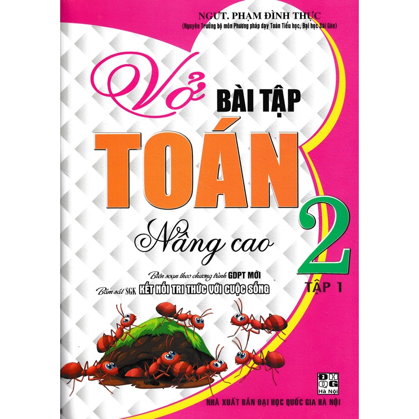 Vở Bài Tập Toán Nâng Cao Lớp 2 - Bám Sát SGK Kết Nối Tri Thức Với Cuộc Sống ( Bộ 2 Cuốn) -