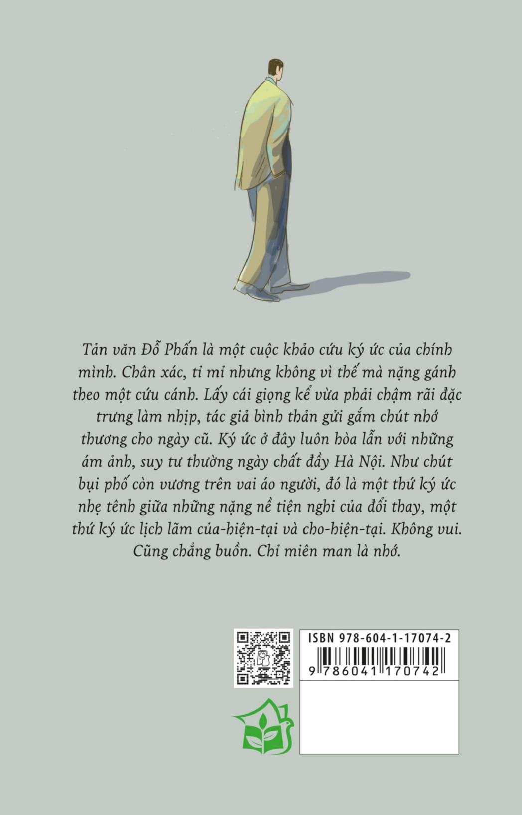 Sách Hà Nội - Chút Bụi Trên Vai Người