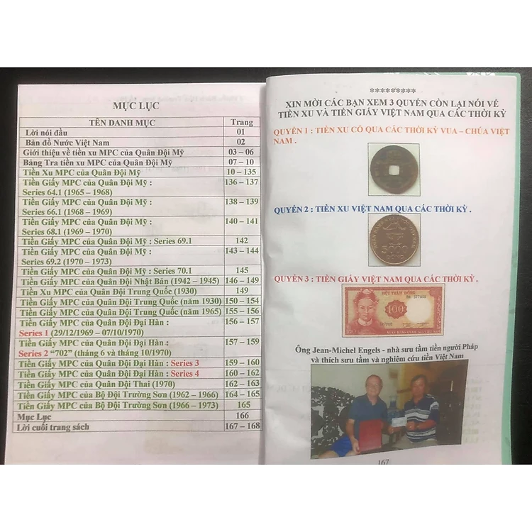 Cuốn sách viết chuyên sâu MPC quân đội sử dụng trong chiến tranh tại Việt Nam, đầy đủ và chính xác