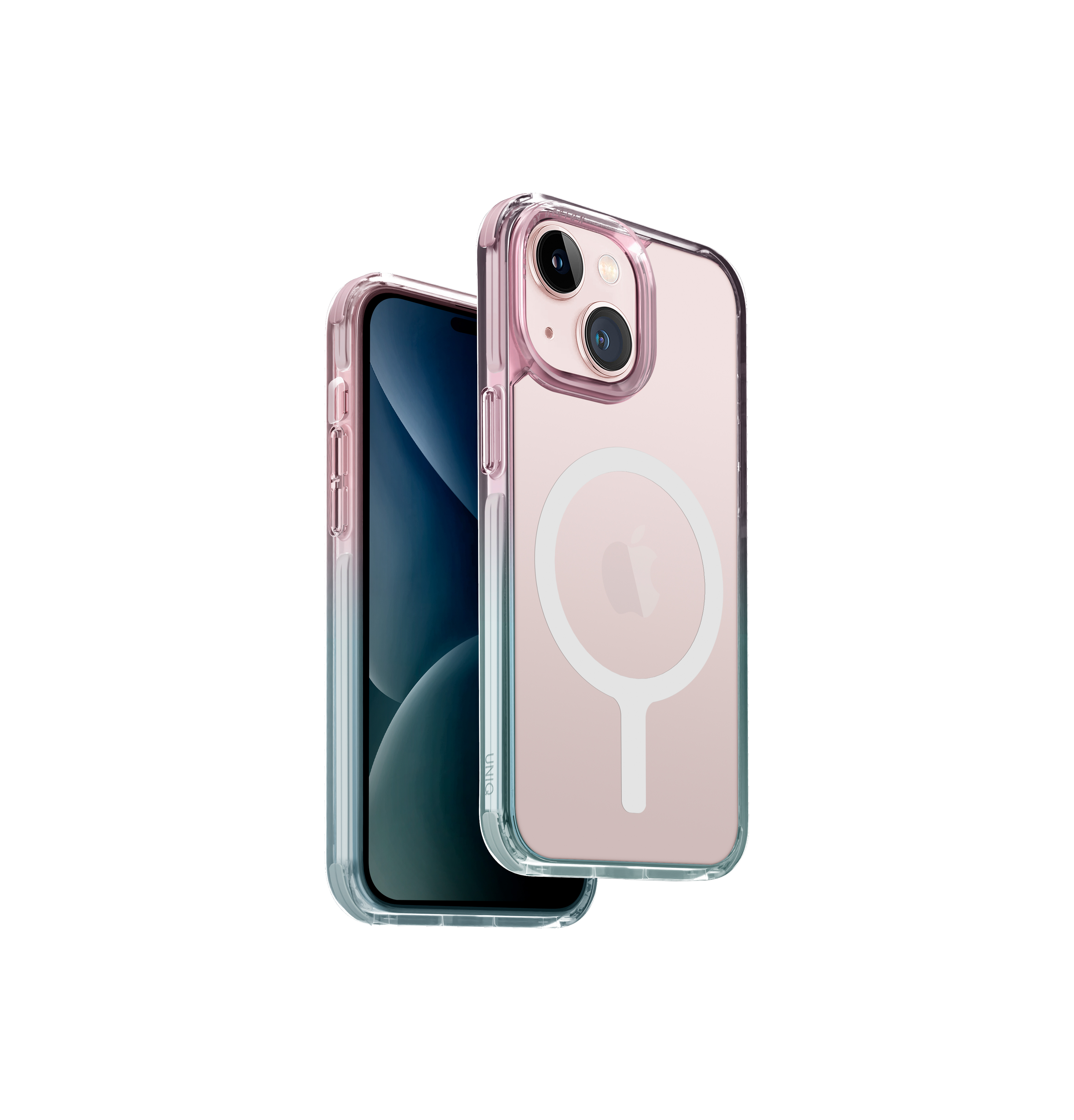 Ốp UNIQ Hybrid Magclick Charging Combat Duo Dành Cho iPhone 15 Tương Thích Sạc Không Dây Và Chống Rơi Cấp Độ Quân Sự Hàng Chính Hãng