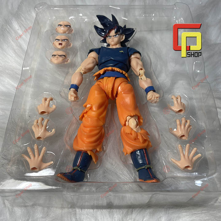 Mô hình Son Goku Ultra Có Khớp - Figure Action Son Goku Ultra Instinct SHF