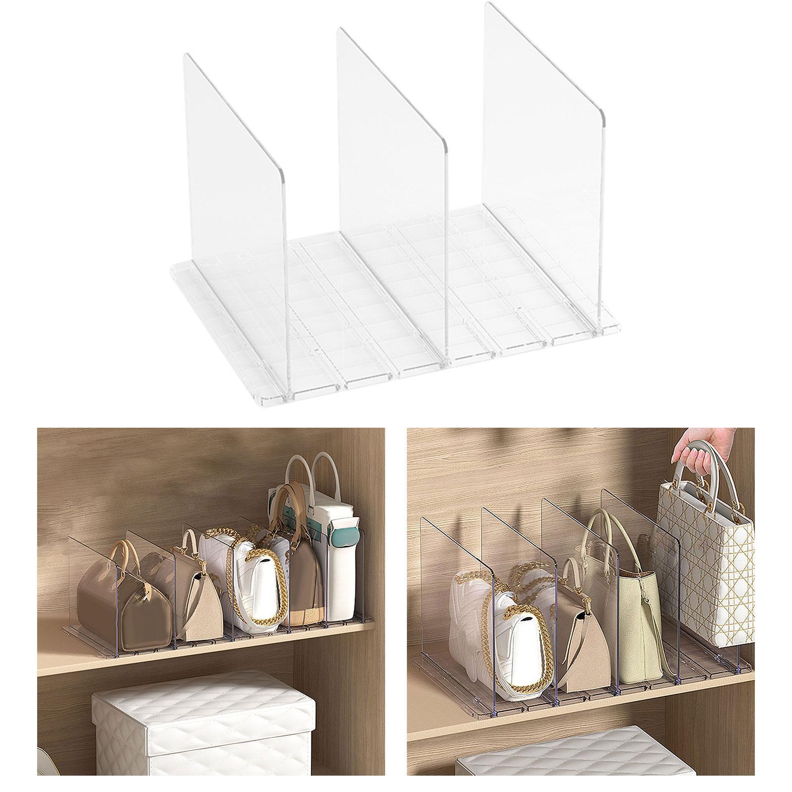 Closet Shelves Divider Adjustable Bag Divider for Living Room Home Bedroom