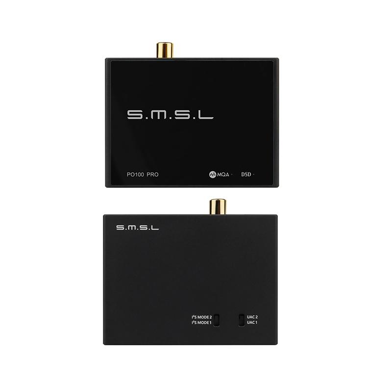 SMSL PO100 PRO MQA Giao diện kỹ thuật số USB DSD64 Đầu vào XOMS Loại C Chế độ DSD I2S Đầu ra đồng trục quang Bộ chuyển đổi cho PS5 Switch