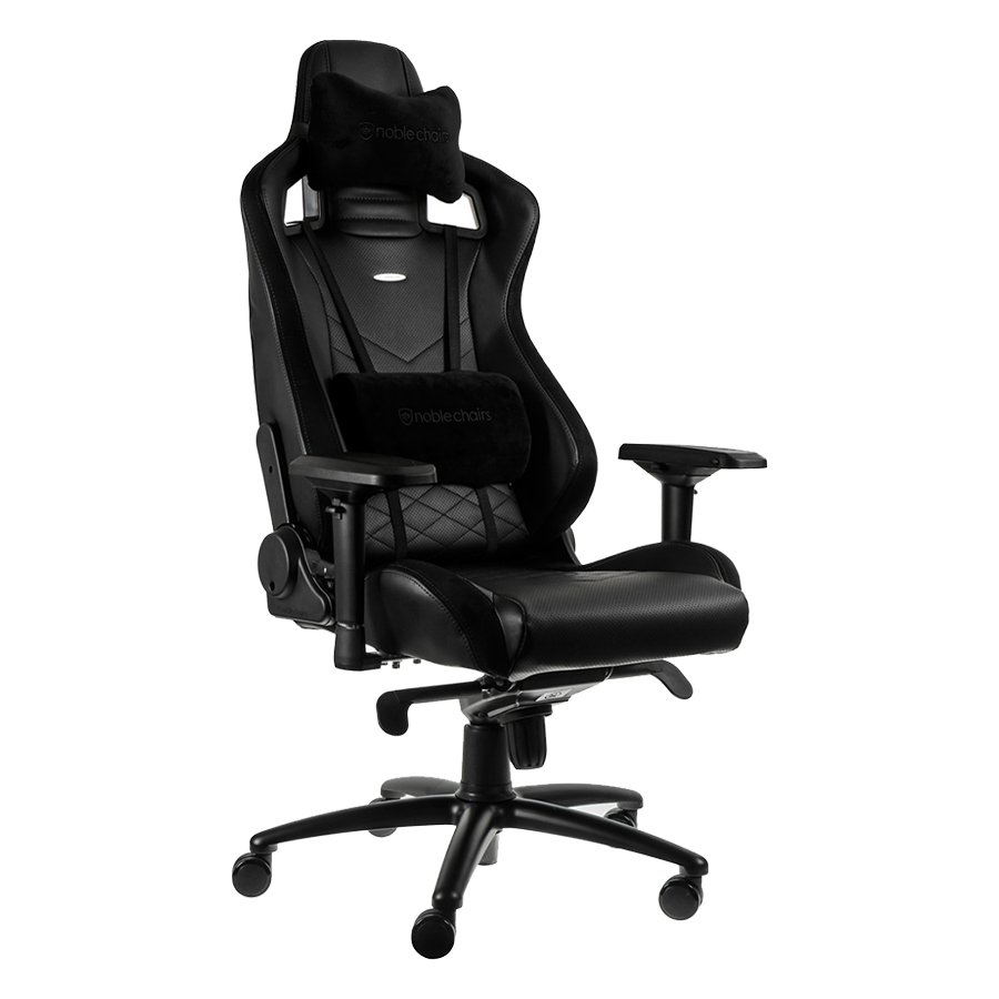 Ghế Chơi Game NobleChairs EPIC Series - Đen/Đỏ - Hàng Chính Hãng