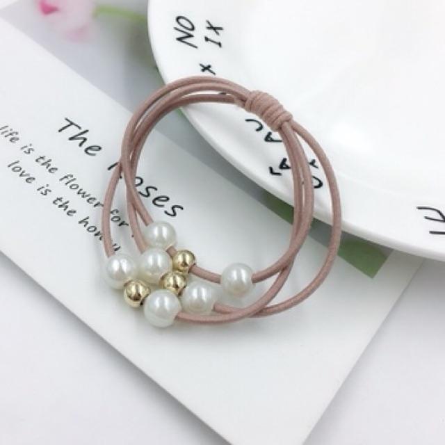 Dây Buộc Tóc Giả Ngọc Trai Thời Trang Hàng Loại Đẹp.