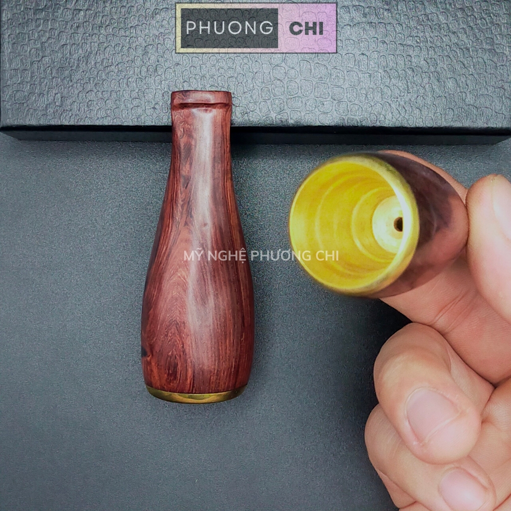 Tẩu Bắt Tóp Xì_Gà Ring 42-60 chất liệu gỗ đầu đồng cao cấp - quà tặng ý nghĩa cho sức khỏe nam giới | Mỹ Nghệ Phương Chi