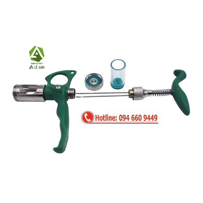 Xilanh tự động chủng đậu gà 2 kim, Bơm tiêm chủng đậu cho gà 2kim