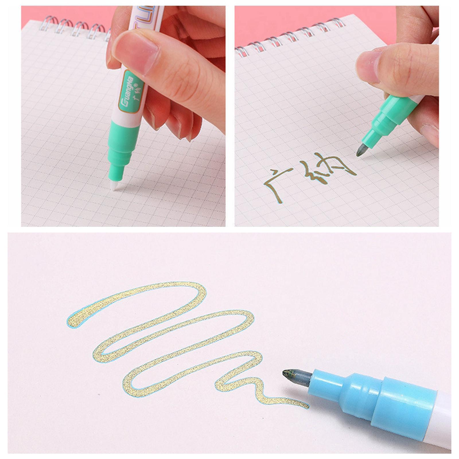 0.7mm Double Line Outline Pen Marker for Painting Painting Accs