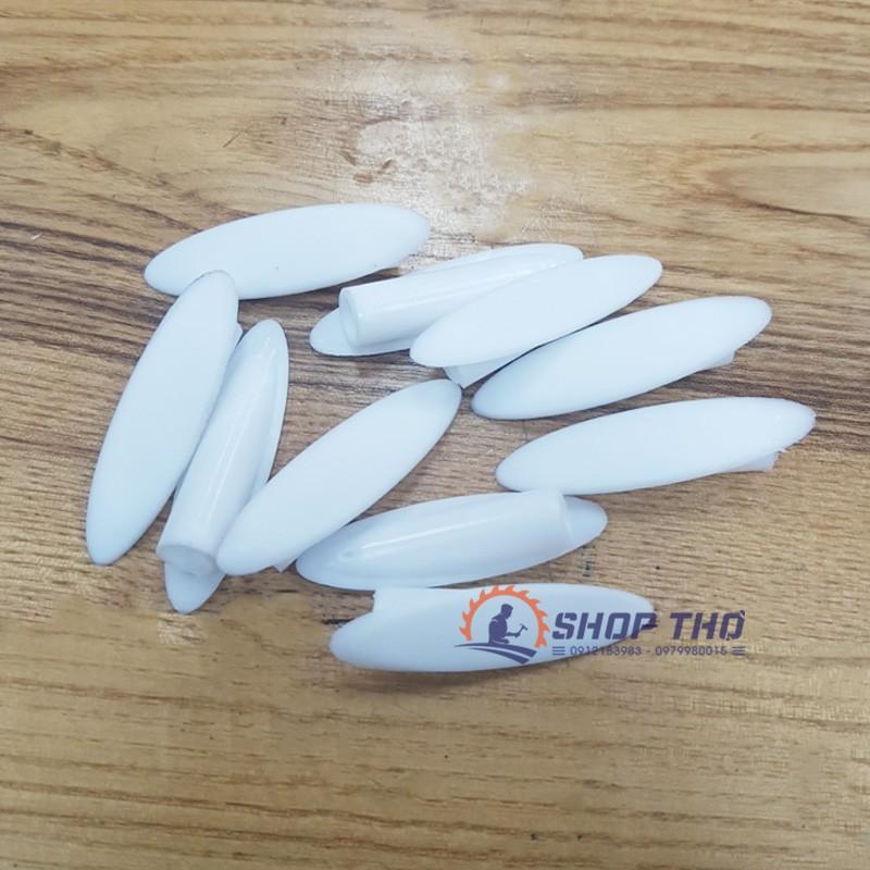 Đầu bịt nhựa khoan chéo che lỗ vít chéo cho sản phẩm gỗ
