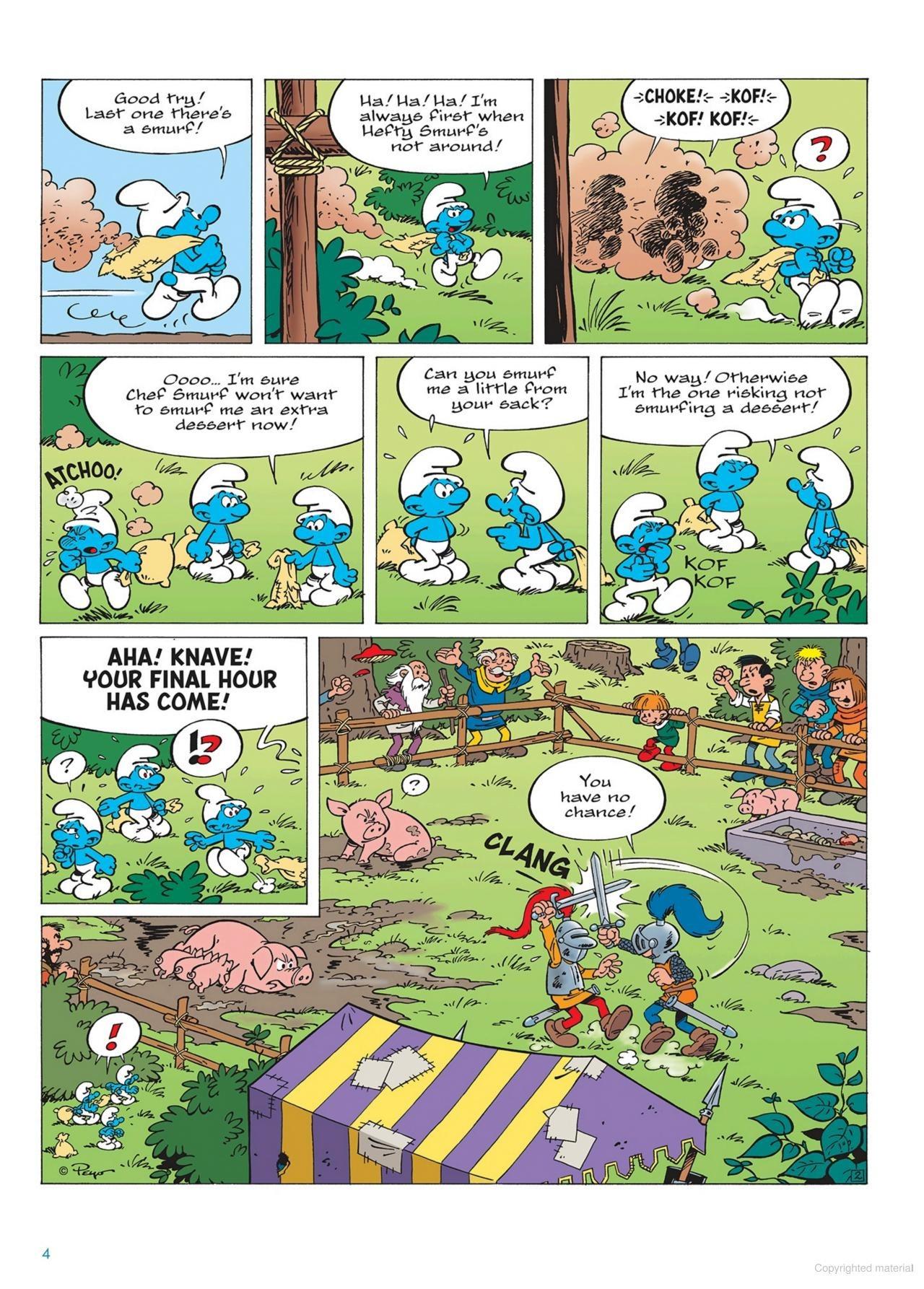 Sách ngoại văn: The Smurfs #25 - The Gambling Smurfs