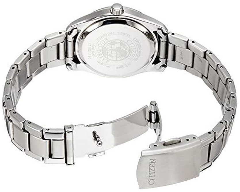 Đồng Hồ Nữ Citizen Dây Thép Không Gỉ FE1010-57H - Mặt Xám