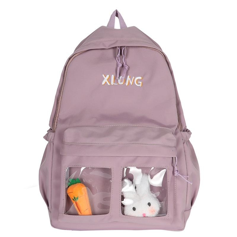 Balo nữ thời trang, Balo đi học du lịch đẹp ulzzang cao cấp unisex đựng vừa laptop hàn quốc MSP116