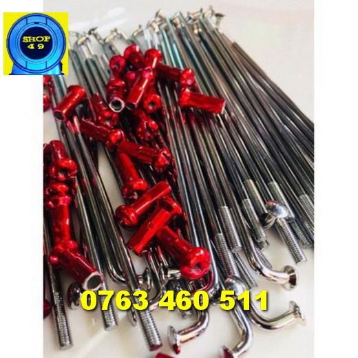 Căm mạ chân đỏ 1 cặp sirius trước đĩa sau đùm