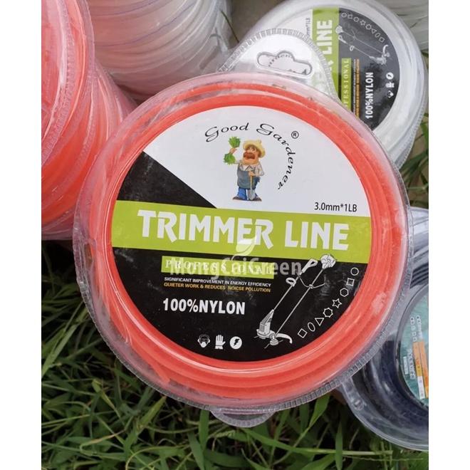 Cuộn Cước Cắt Cỏ Vuông Tròn 3-4mm 60m 0,5kg
