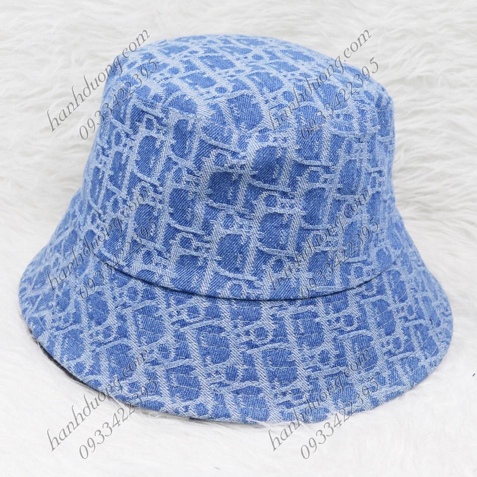 Nón tai bèo vành cụp 7cm mũ bucket thêu chữ vải dệt cotton cao cấp có may tem phía trong phù hợp cho nữ