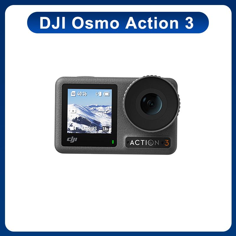 DJI Osmo Action 3 4K/120fps FOV Horizon Siêu Rộng Chống Lạnh Ổn Định Chống Nước Lâu Dài Màn Hình Cảm Ứng Kép Camera