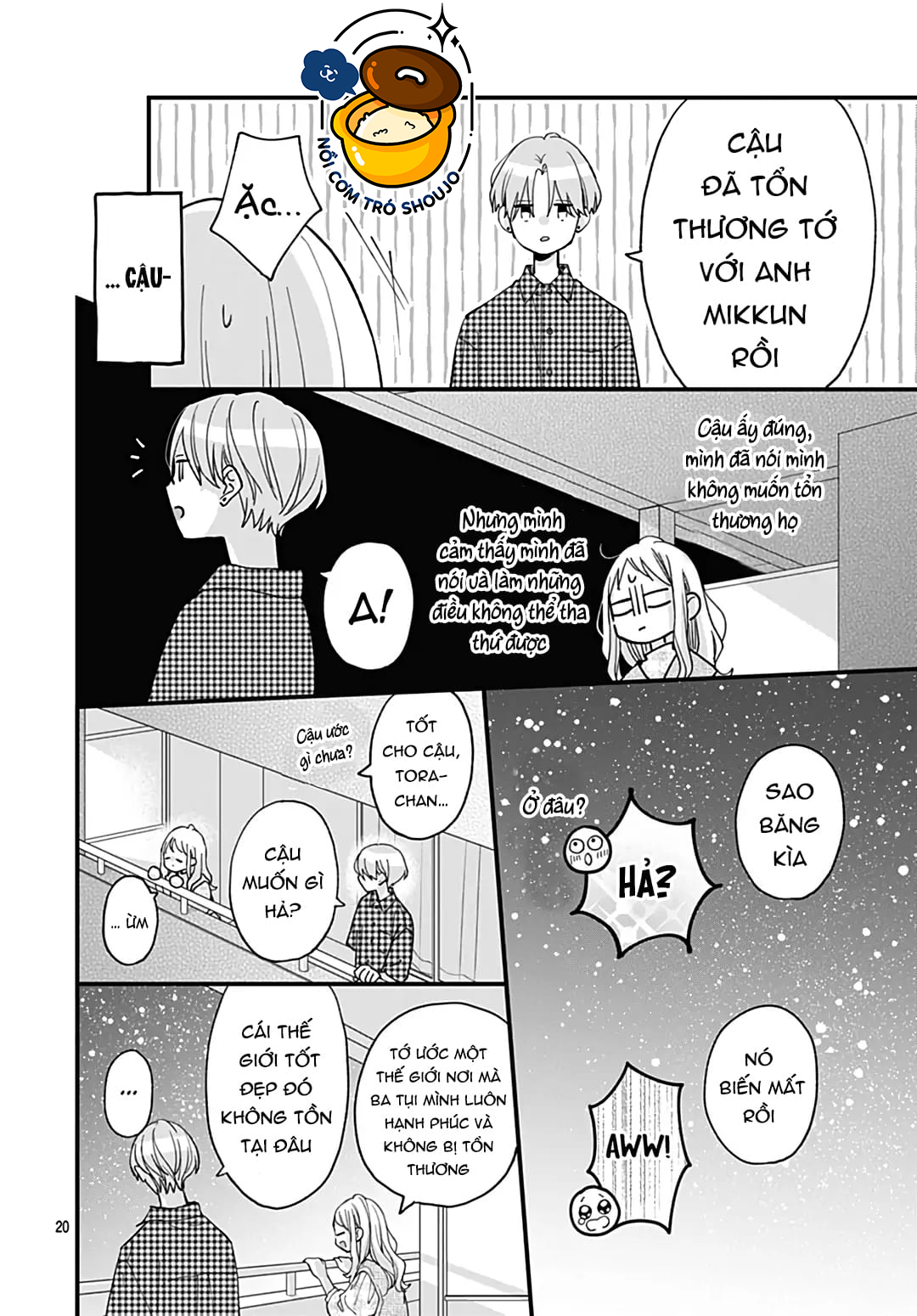 chuyện tình của ba người bạn thanh mai trúc mã chapter 12.2 7