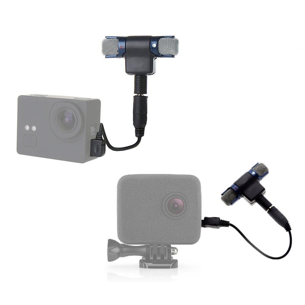 Giắc cắm micrô âm thanh nổi 3,5 mm với cáp USB Aadapter Thay thế cho điện thoại thông minh máy ảnh thể thao GoPro hero 3/3 + / 4