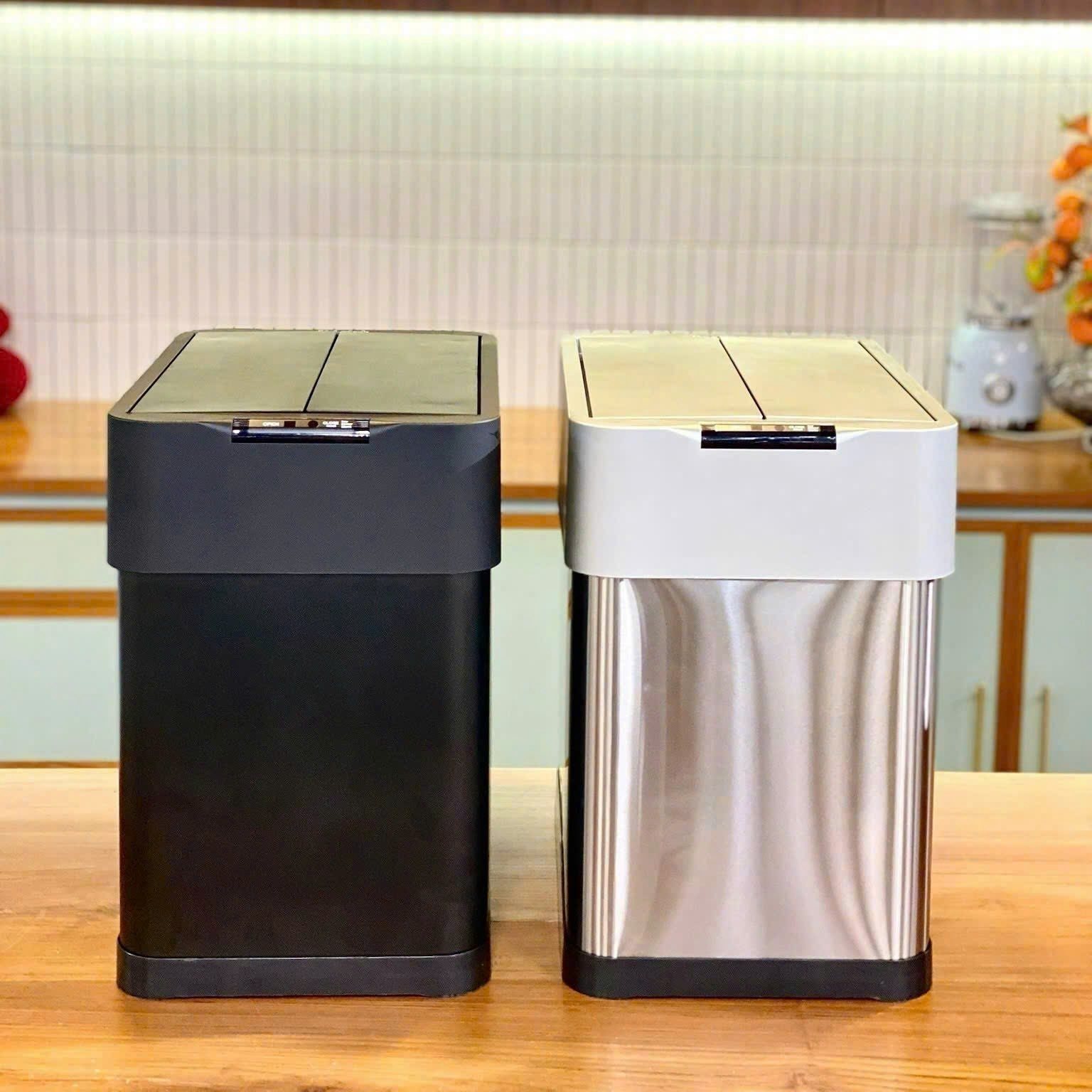 Thùng Rác Cảm Biến Thông Minh LETEK LW30 (30 lít) hàng chính hãng