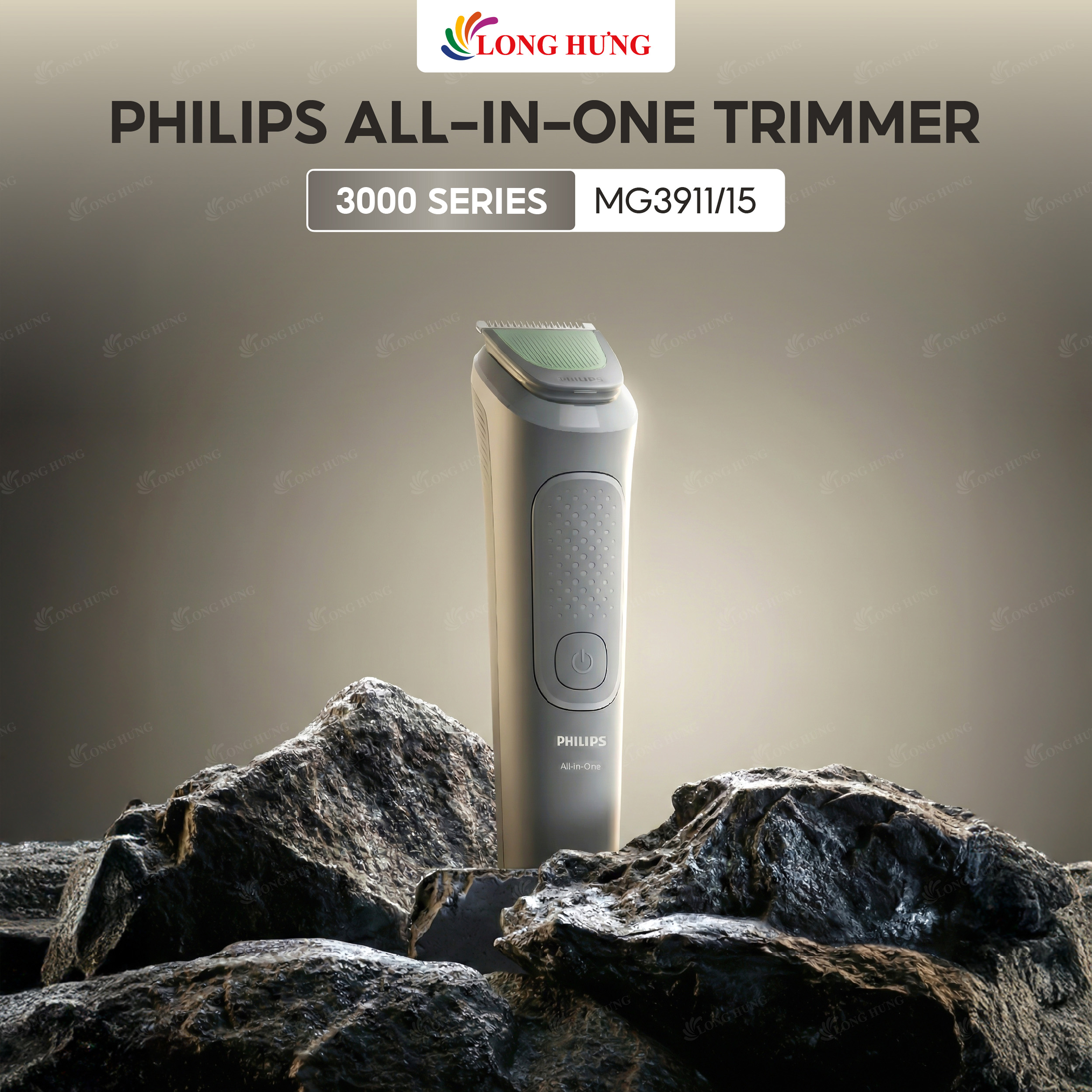 Tông đơ đa năng Philips All-in-One Trimmer 3000 Series MG3911/15 - Hàng chính hãng