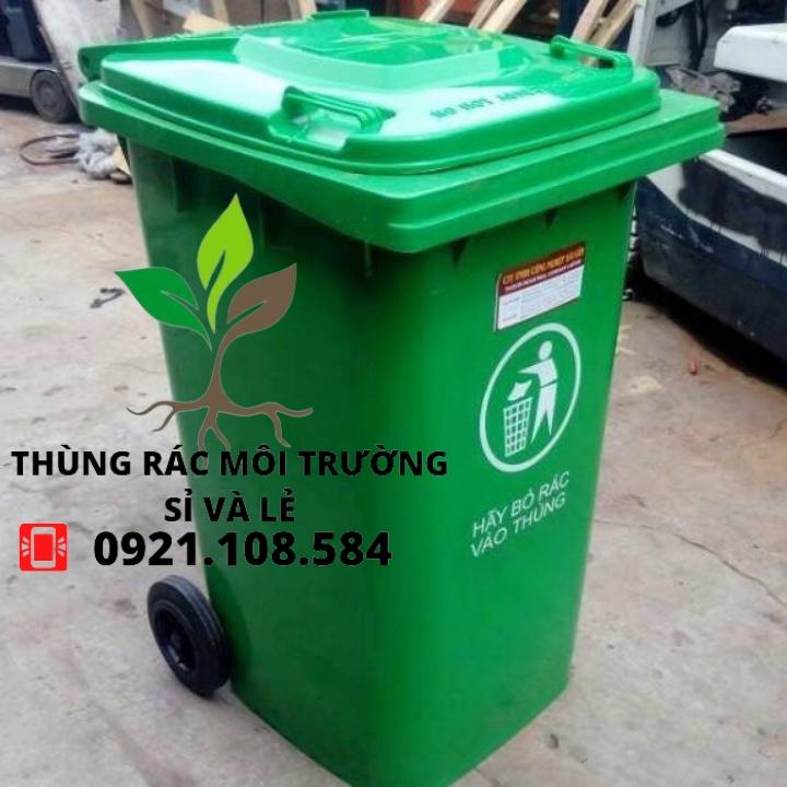 THÙNG RÁC CÔNG CỘNG 120L(XANH,VÀNG,CAM)