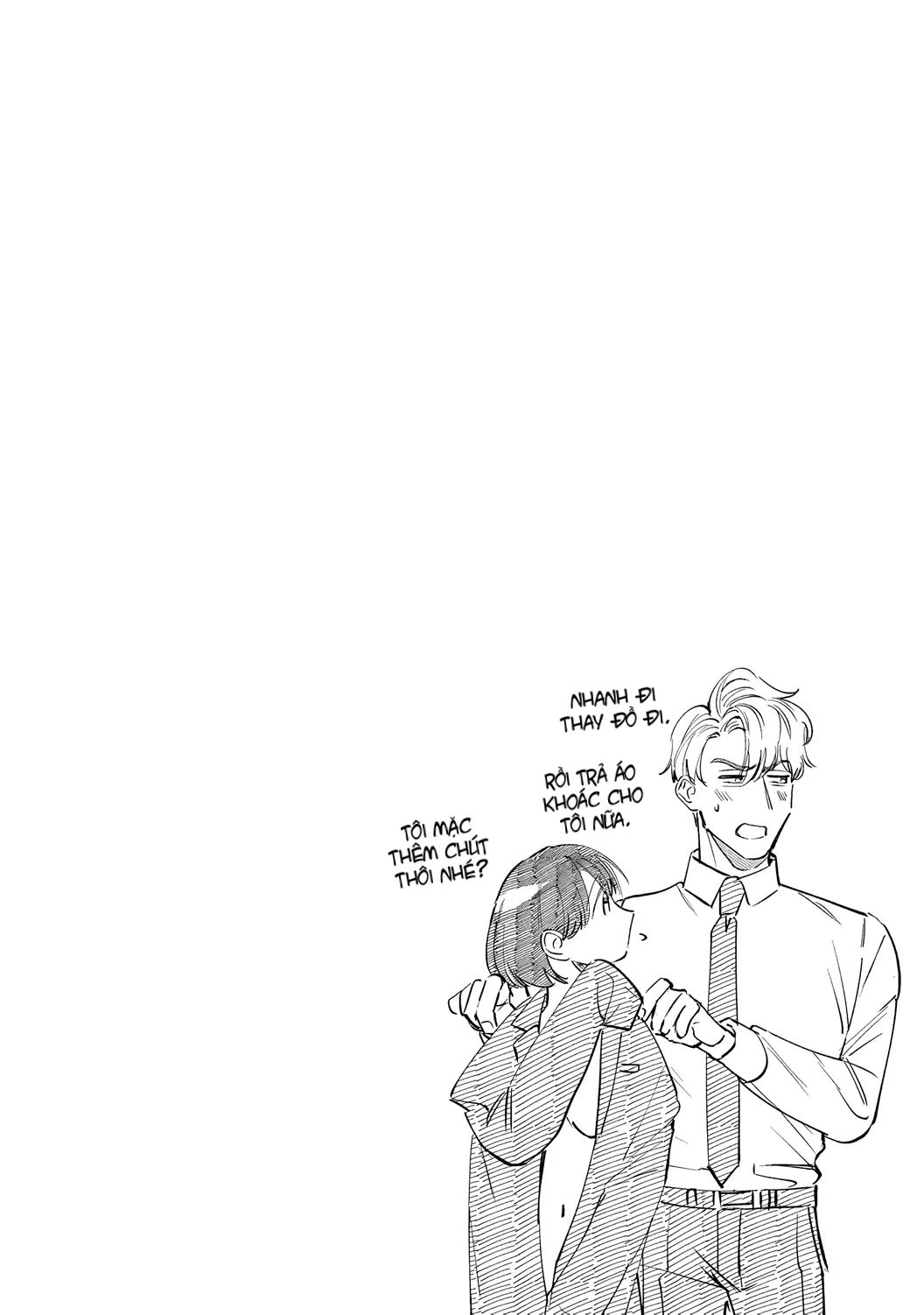 tôi không thể chỉ biết yêu thôi - cấp trên hay soi mói và cấp dưới nghiện mùi chapter 10.5 3