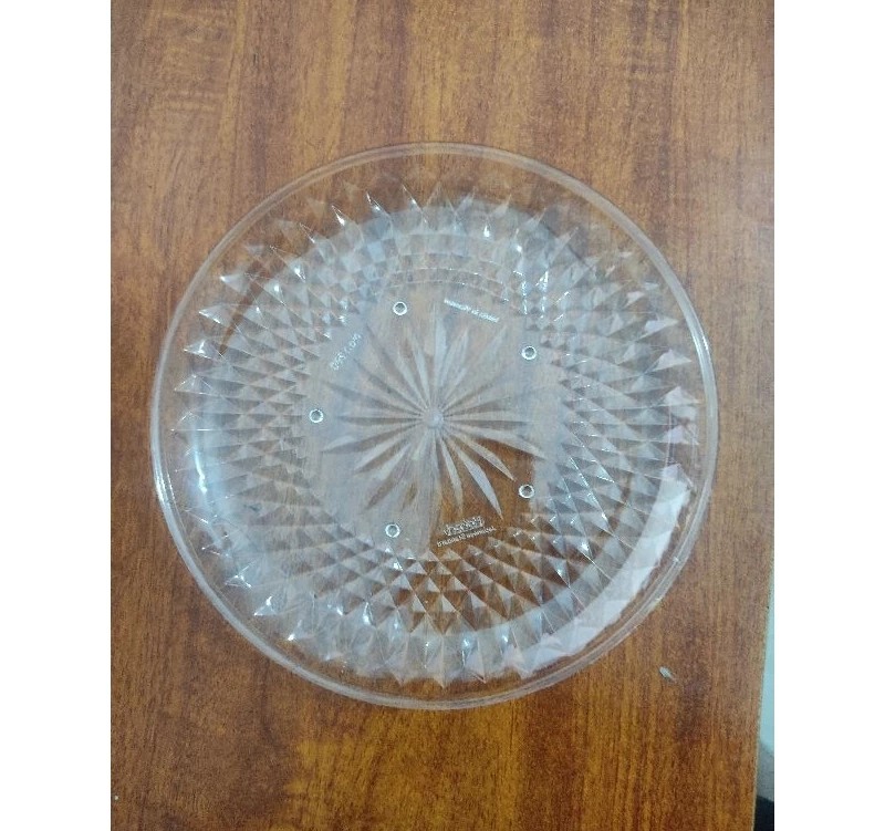 Đĩa nhựa trong suốt đường kính 25cm