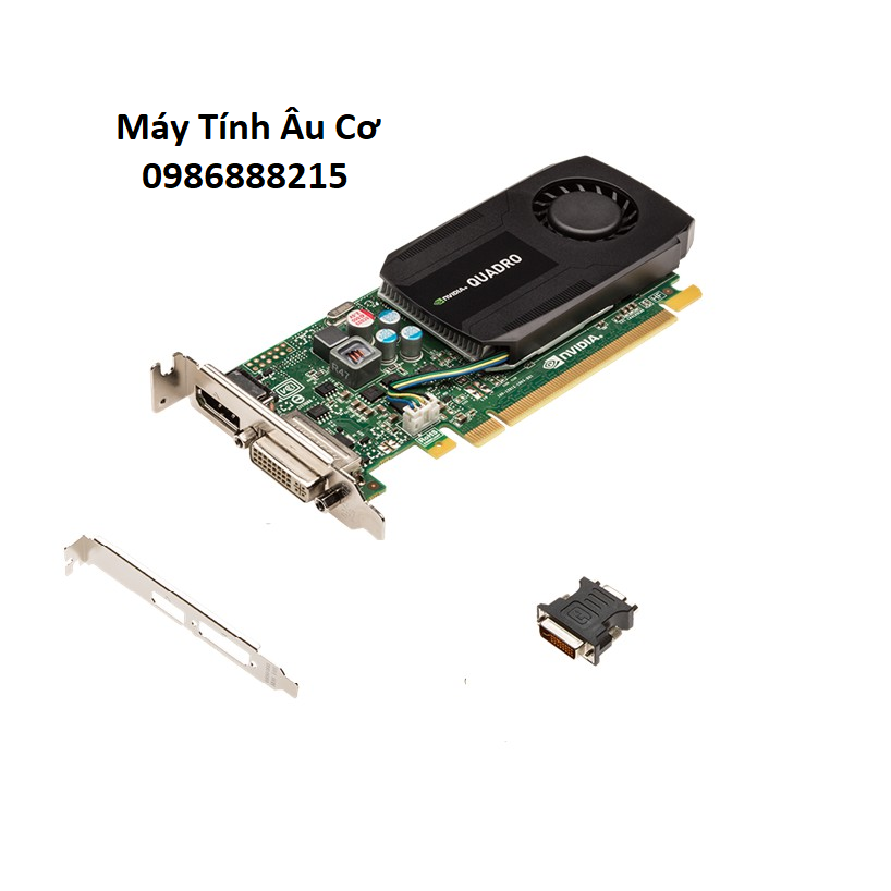 Card màn hình Nvidia Quadro 600 1Gb - 128bit GDDR3 - Chuyên dùng vẽ đồ họa cho máy Bộ - Hàng Chính Hãng