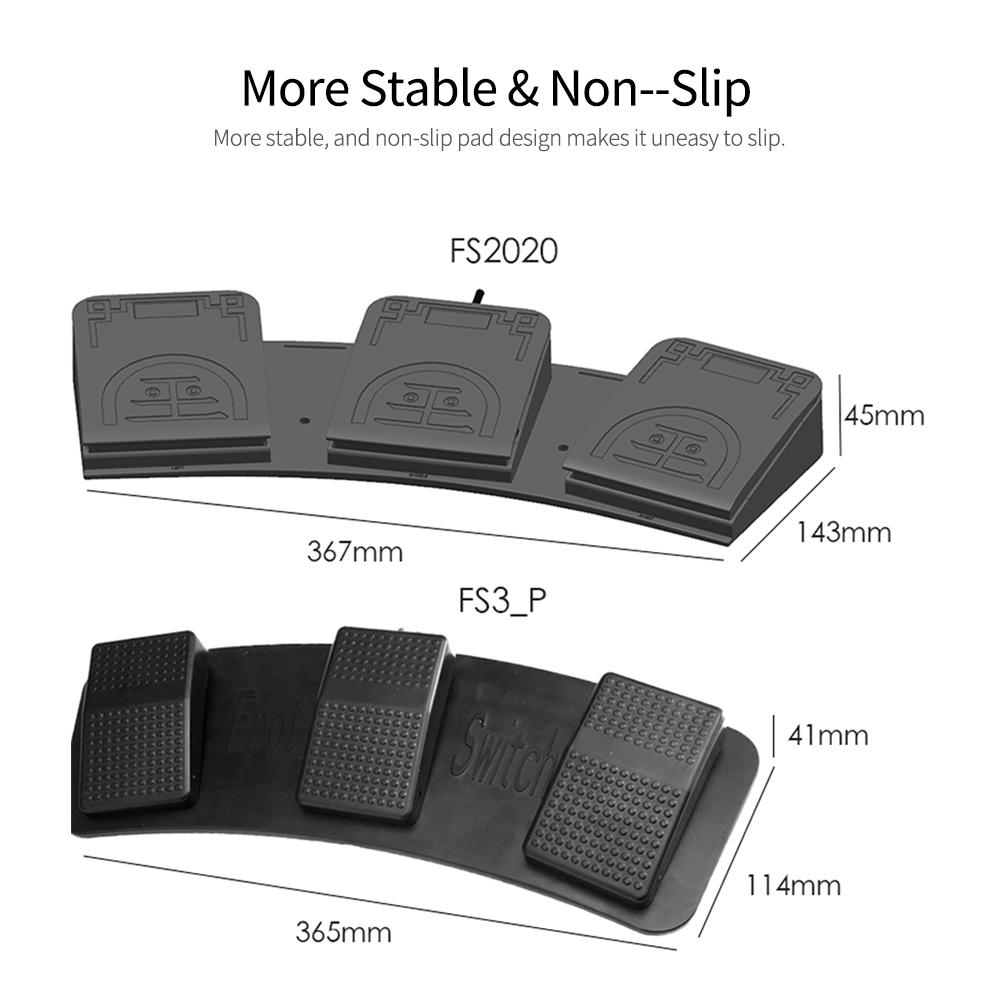 Bàn phím điều khiển công tắc chân USB FS2020U1